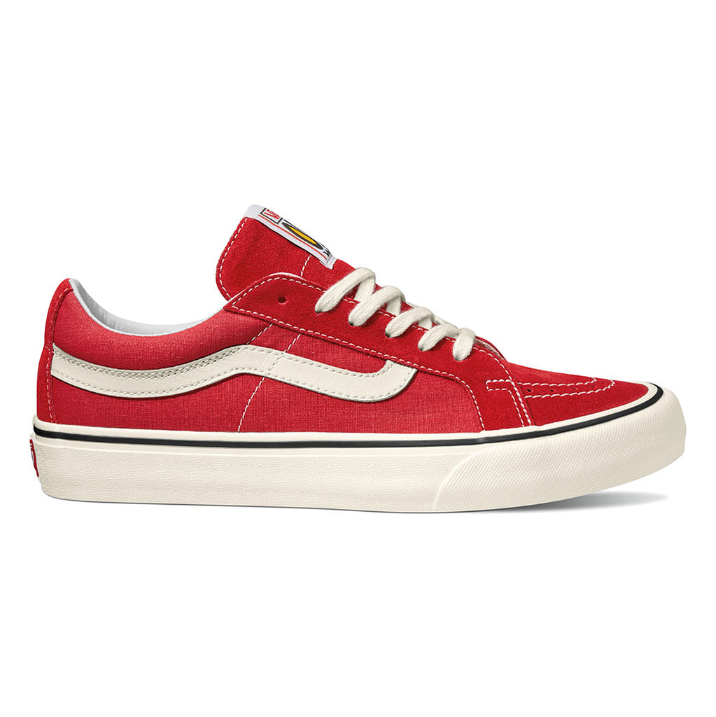 Vans #721356 Red Sneakers Unisex Old Skool Shoes Men US Size 7, Womens Size  8.5 | eBay